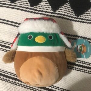 Avery with plaid hat squishmallow